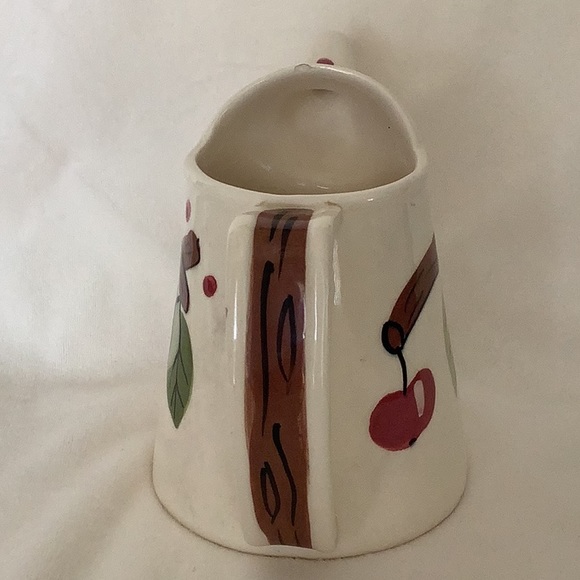 Vintage California Cleminsons Cherry Tree Watering Can Creamer - Picture 2 of 8